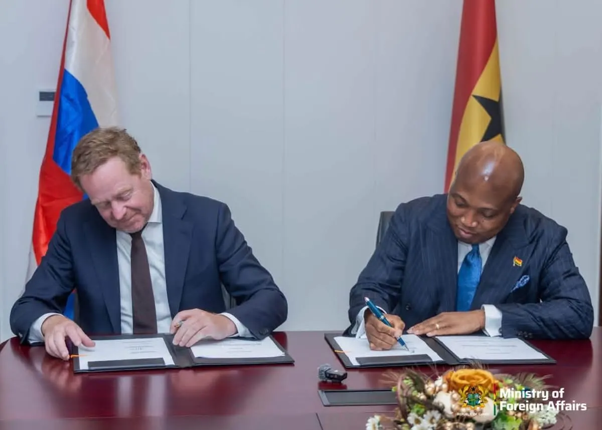 Ghana Netherlands illicit drugs agreement