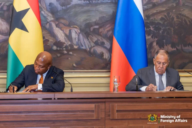 Ghana Russia visa waiver agreement