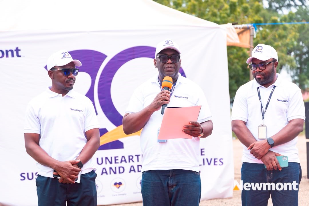 Newmont Ghana 20th anniversary health outreach in host communities